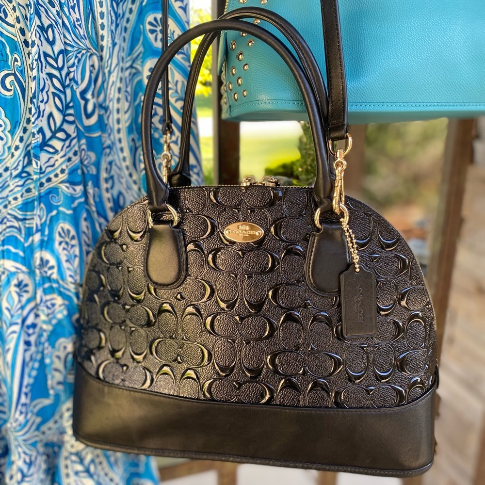 Coach mini sienna satchel